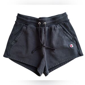 Champion Women's Reverse Weave Black Shorts